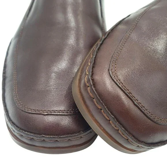 Mephisto Edlef Men's size 11 Brown Full Grain Leather Loafer Casual dress shoes
